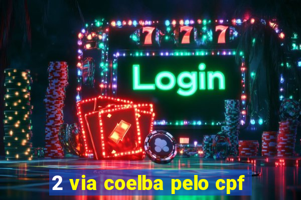 2 via coelba pelo cpf